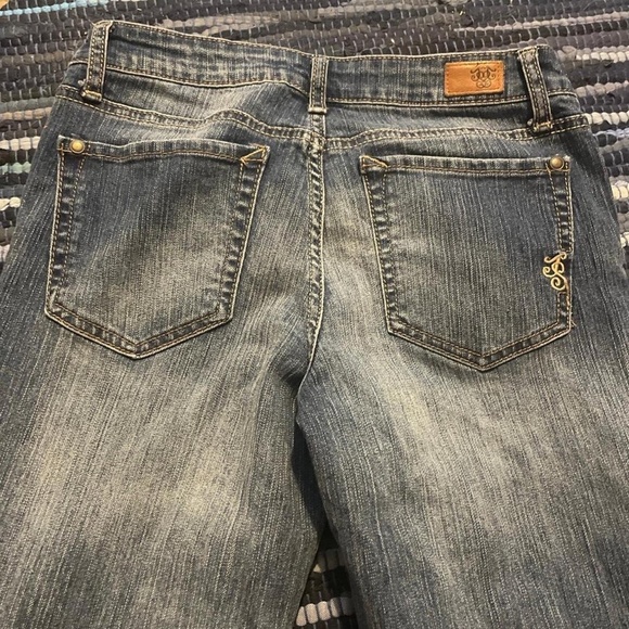 Jessica Simpson Rockin’ Curvy Boot 28 Short Skinny Low Rise Jeans Vintage - Picture 3 of 8